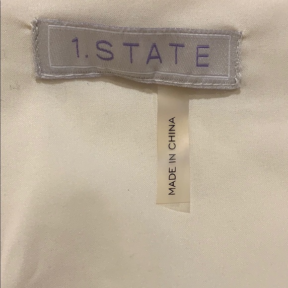 1. State Faux Furry Jacket Size Large - Picture 6 of 7